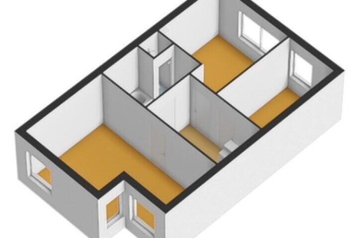 Plattegrond – Klimtstraat 34, Almere