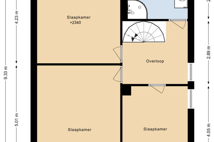 Plattegrond – Klingbemden 94, Brunssum