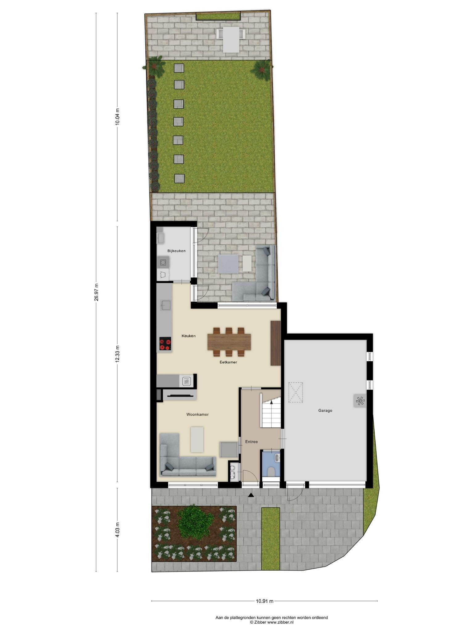 Plattegrond 1 - Klinkert 2, Wouw