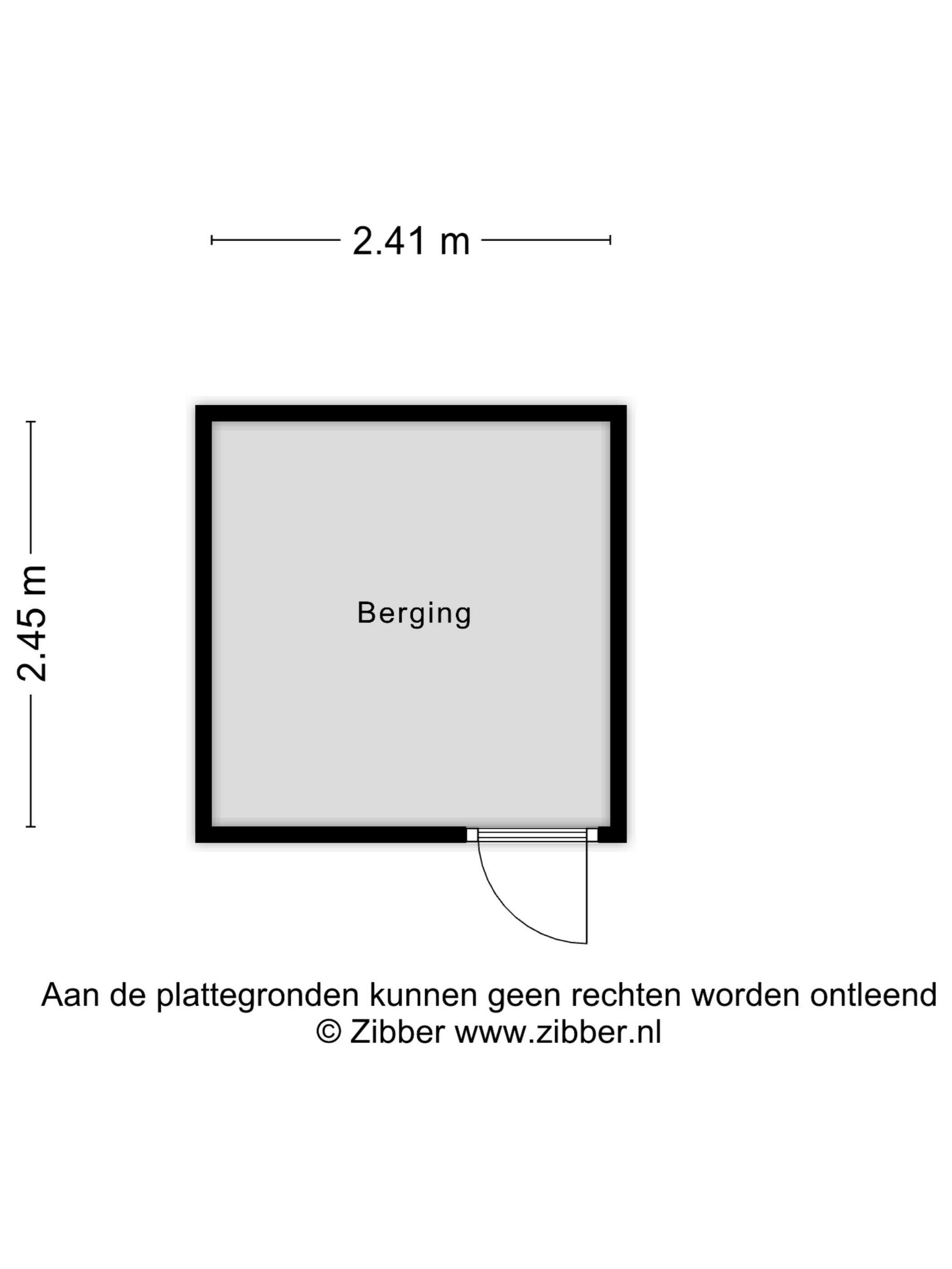 Plattegrond 2 - Kloekhorststraat 309, Amsterdam