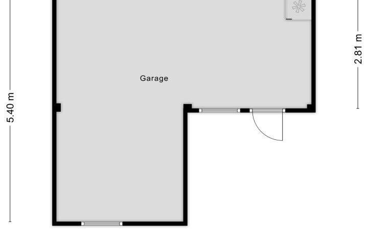 Plattegrond – Klooslaan 15, Roosendaal