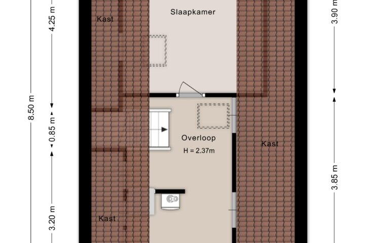 Plattegrond – Kluft 38, Meppel