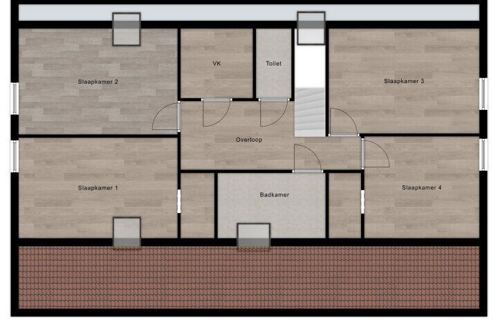 Plattegrond – Koedrift 11, Ijhorst