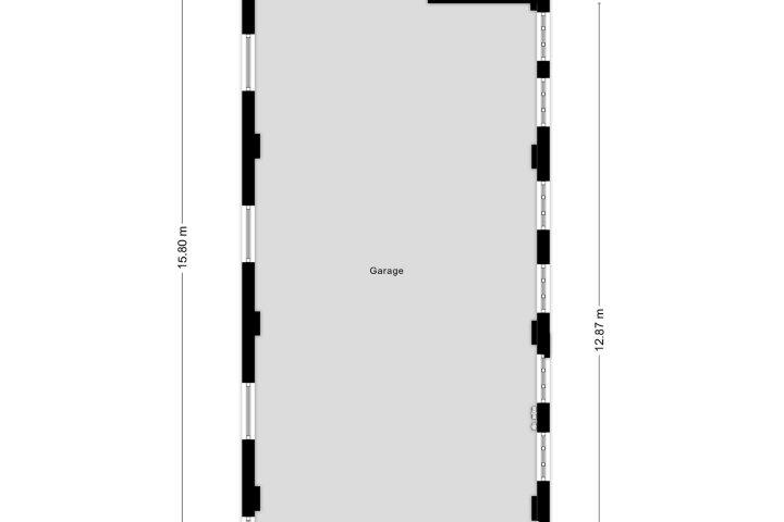 Plattegrond – Koelestraat 12, Oud Gastel