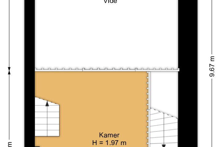 Plattegrond – Koesteeg 2 C, Ommen