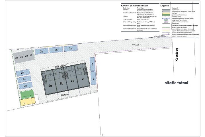 Plattegrond – Koesteeg 2 C, Ommen