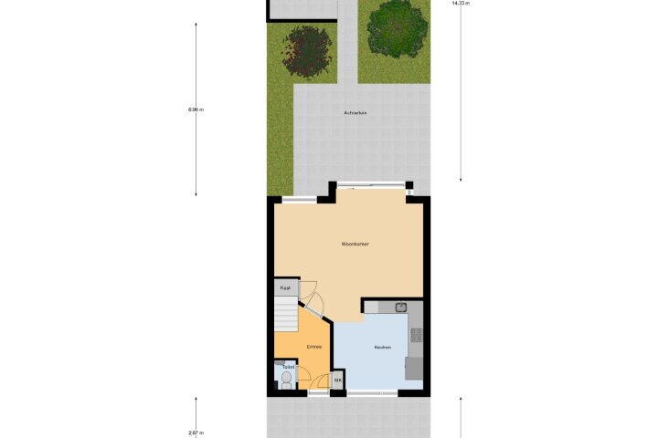 Plattegrond – Kogge 05 35, Lelystad