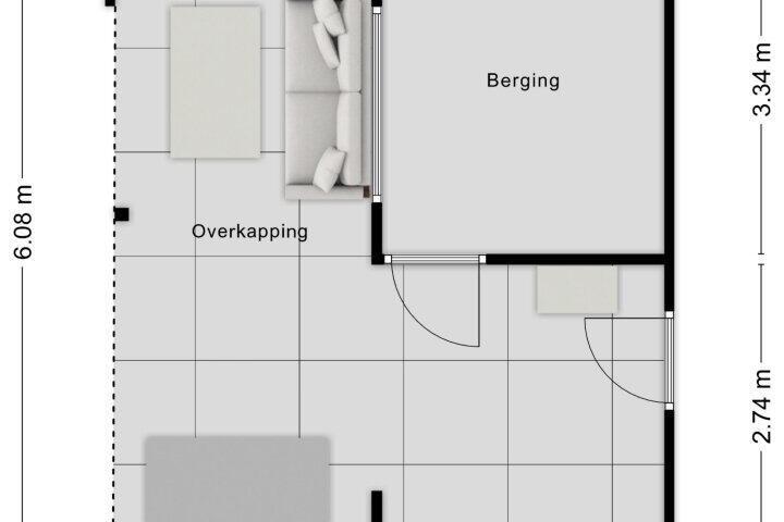 Plattegrond – Kolfwei 27, Wouw