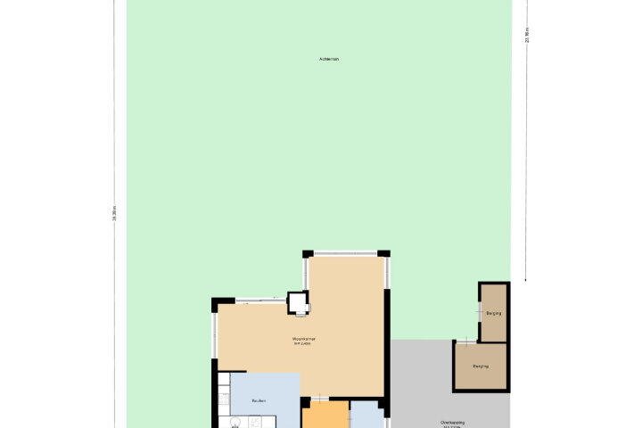 Plattegrond – Kolonieweg 13, Havelte