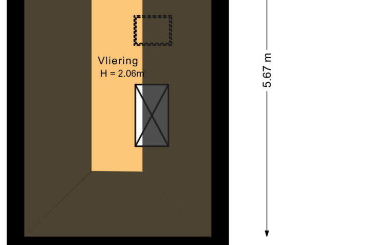 Plattegrond – Kolonieweg 9, Havelte
