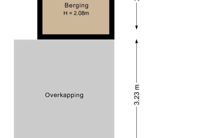 Plattegrond – Kolonieweg 9, Havelte