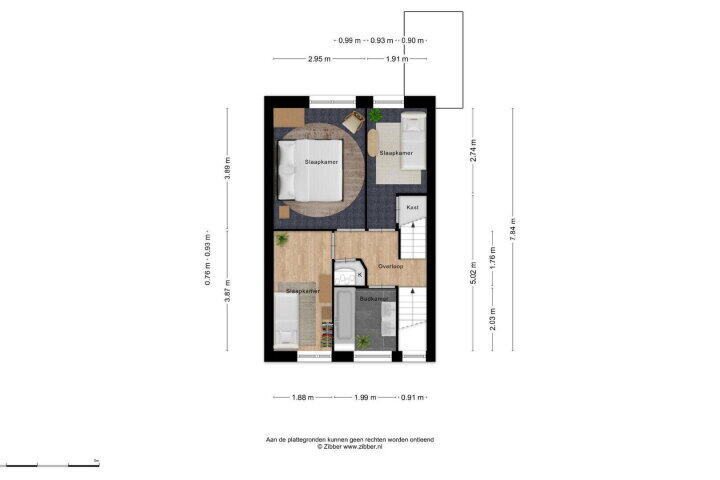 Plattegrond – Komoord 12, Breda