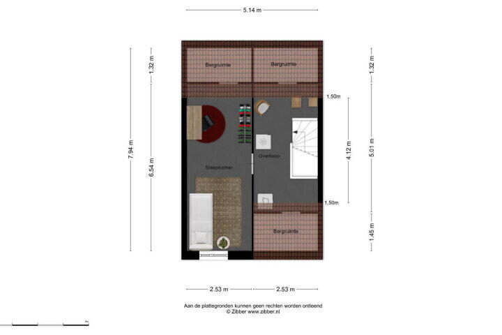 Plattegrond – Komoord 12, Breda