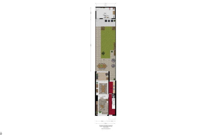 Plattegrond – Koninginnestraat 57, Breda