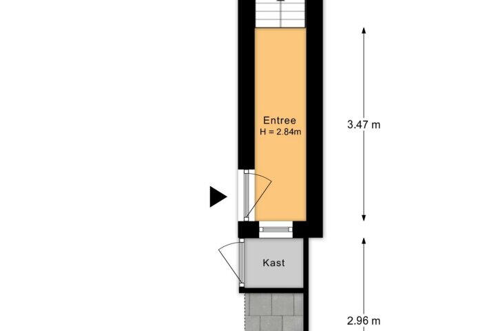 Plattegrond – Koningin Wilhelminalaan 428, Voorburg