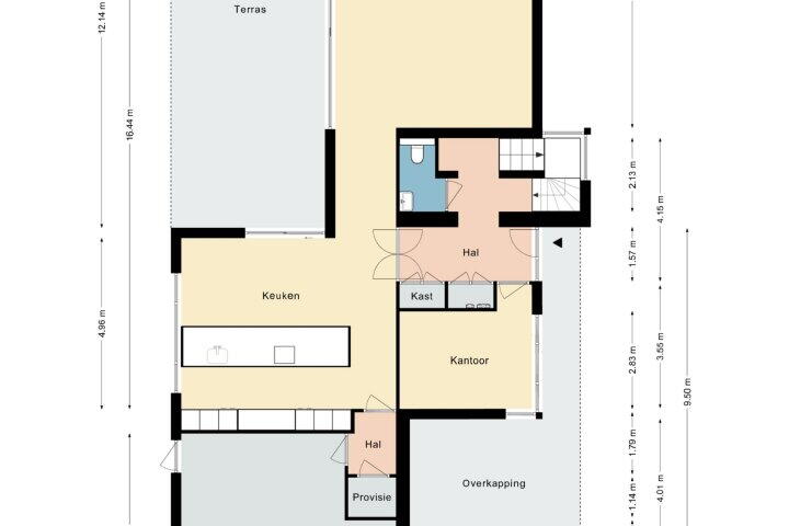 Plattegrond – Koningskaars 20, Heerlen