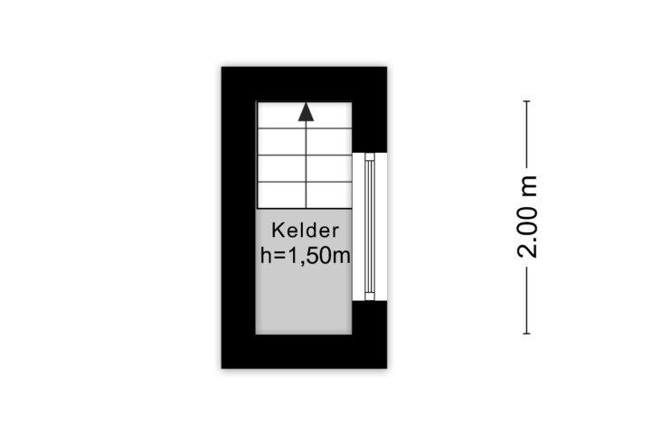 Plattegrond – Koningstraat 6, Beuningen Gld