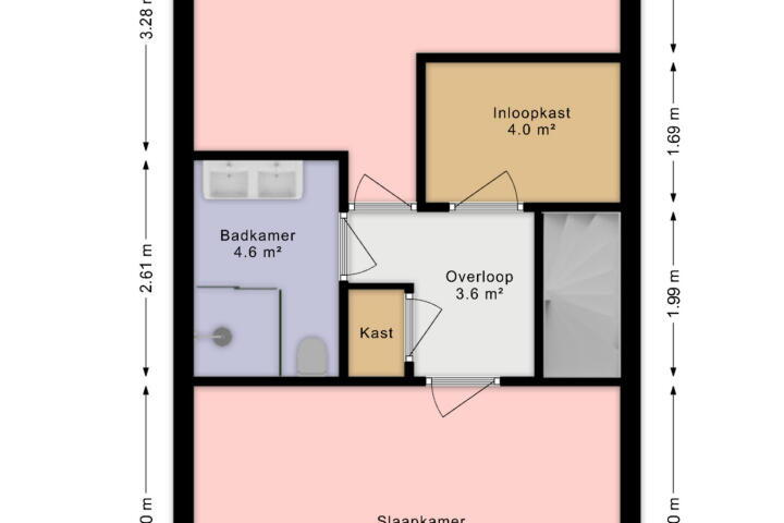 Plattegrond – Koolzaadveld 7, Den Haag
