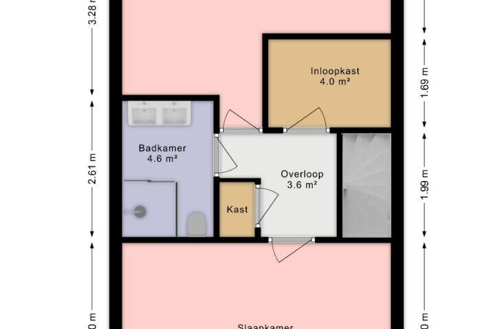 Plattegrond – Koolzaadveld 7, Den Haag