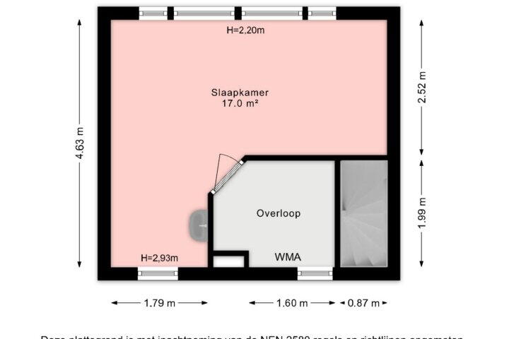 Plattegrond – Koolzaadveld 7, Den Haag