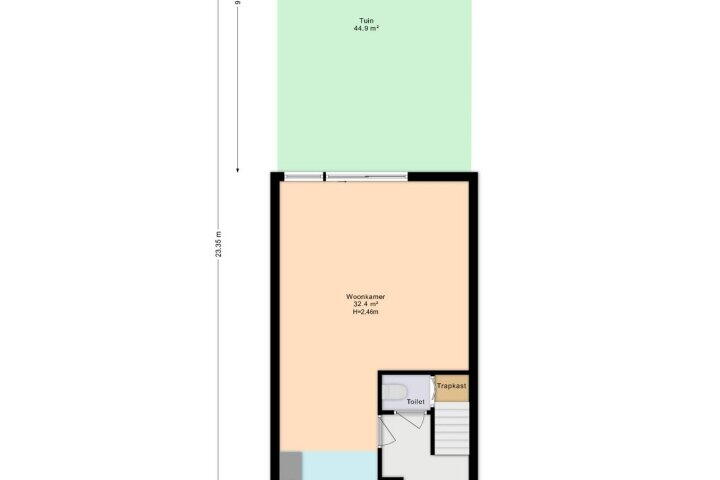 Plattegrond – Koolzaadveld 7, Den Haag