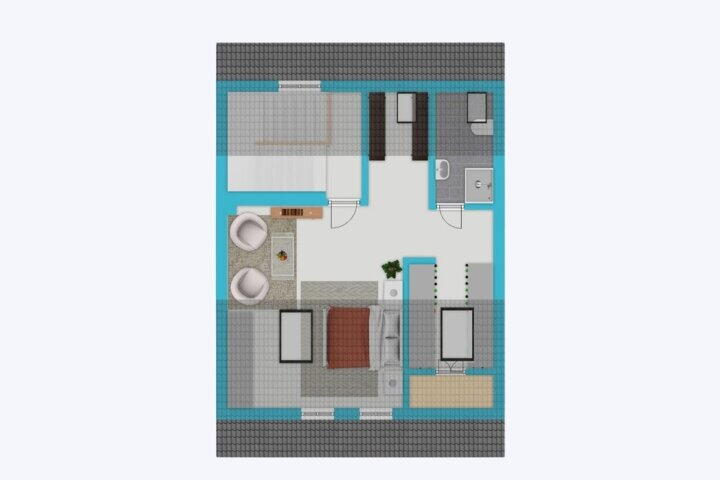 Plattegrond – Koperstraat 17, Vaals