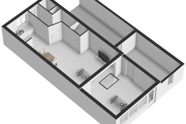 Plattegrond – Korenbloemstraat 24, Maasbree