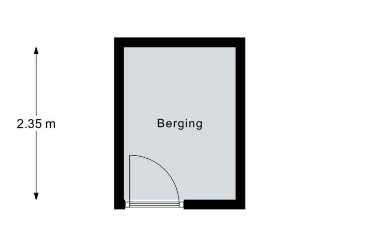 Plattegrond – Korenbloemstraat 44, Nijmegen
