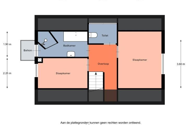 Plattegrond – Korenbloemstraat 5, Vries