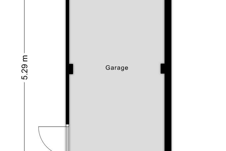Plattegrond – Korte Bredestraat 40, Nijmegen