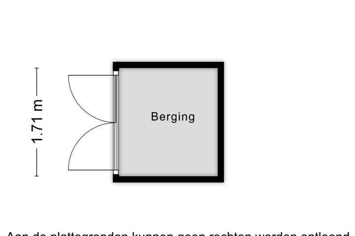 Plattegrond – Korte Bredestraat 40, Nijmegen