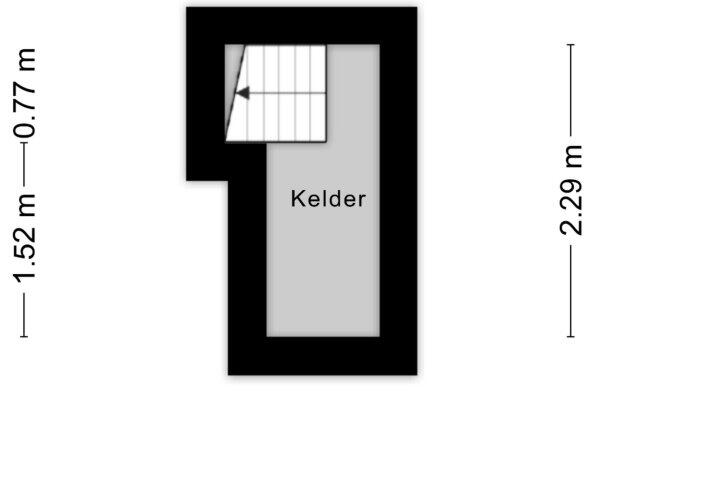 Plattegrond – Korte Bree 8, Gieten