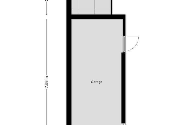 Plattegrond – Korte Bree 8, Gieten
