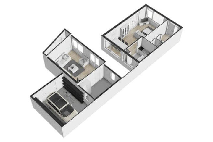 Plattegrond – Kostverlorenpad 15, Wijk bij Duurstede