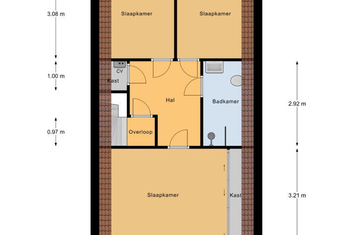 Plattegrond – Koudekerkseweg 28, Vlissingen