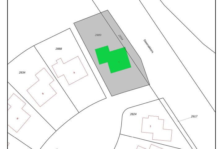 Plattegrond – Kraaiheide 2, Steenwijk