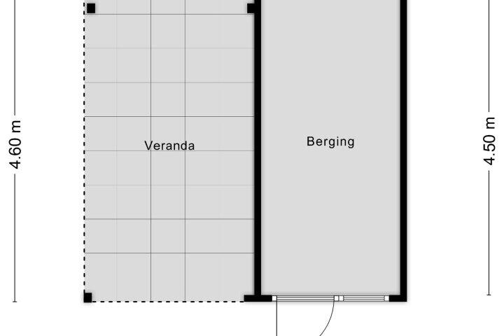 Plattegrond – Kraaijenberg 9403, Wijchen
