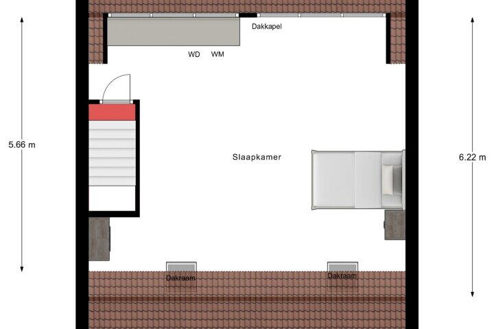 Plan – Kraakstraat 22, Hunsel