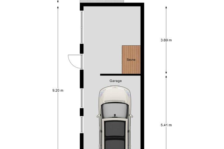 Plattegrond – Kraakstraat 22, Hunsel