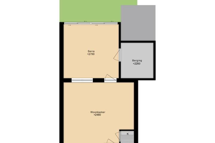 Plattegrond – Kraal 43, Sliedrecht