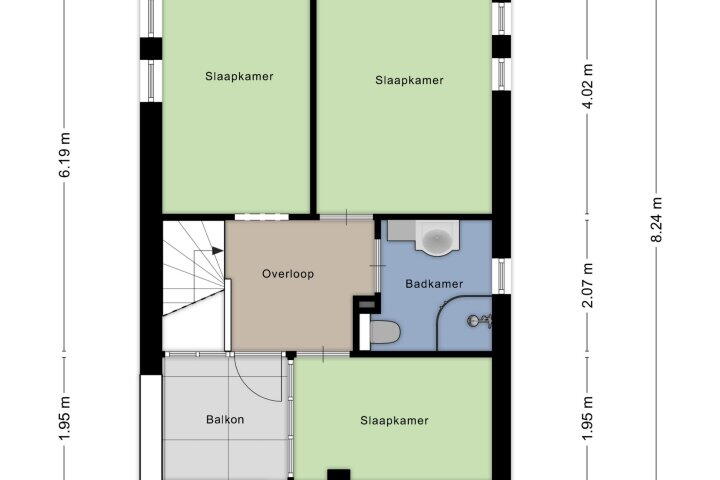 Plattegrond – Krachtenveld 18, Zeewolde