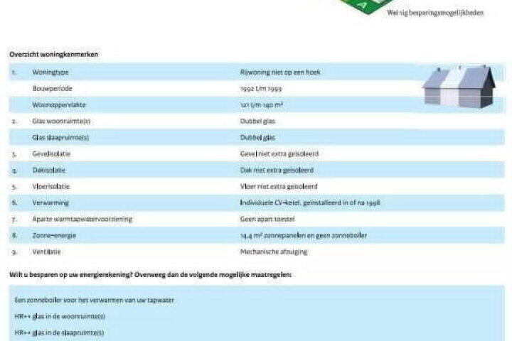 Plattegrond – Kreillaan 20, Heerhugowaard