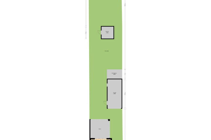 Plattegrond – Krichelstraat 15 A, Kerkrade