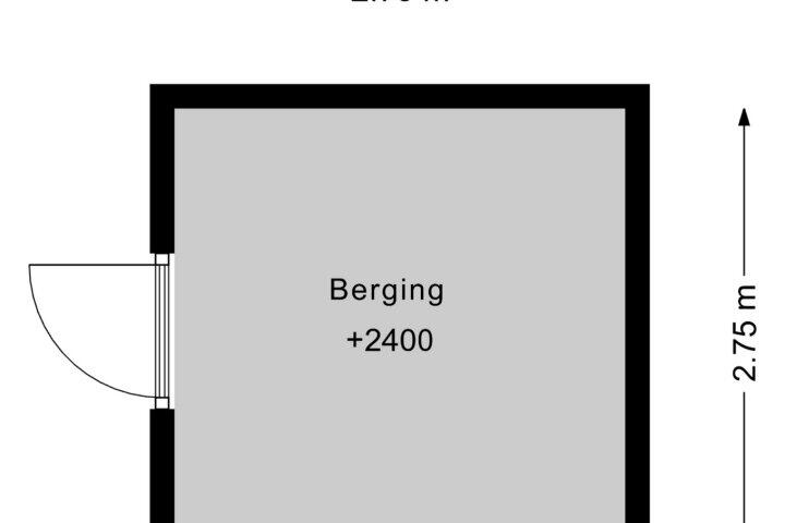 Plattegrond – Krichelstraat 15 A, Kerkrade