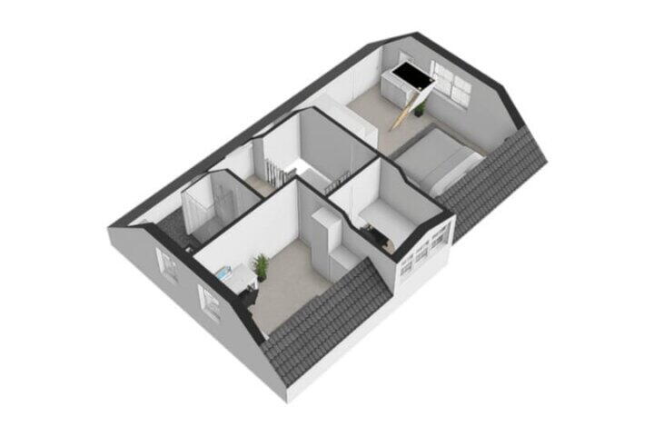 Plattegrond – Kromme Stelakker 27, Cothen