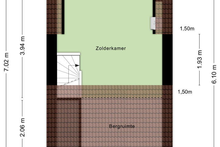 Plattegrond – Kruiskamp 70, Amersfoort