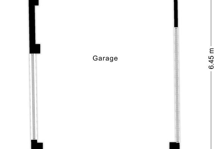 Plattegrond – Kruisstraat 21, Reusel