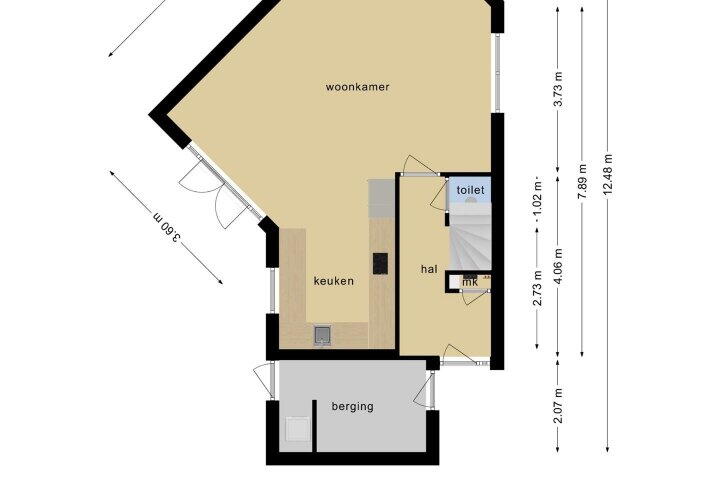 Plattegrond – Kruiszwin 1133, Julianadorp
