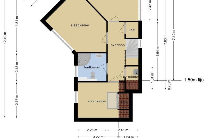 Plattegrond – Kruiszwin 1133, Julianadorp