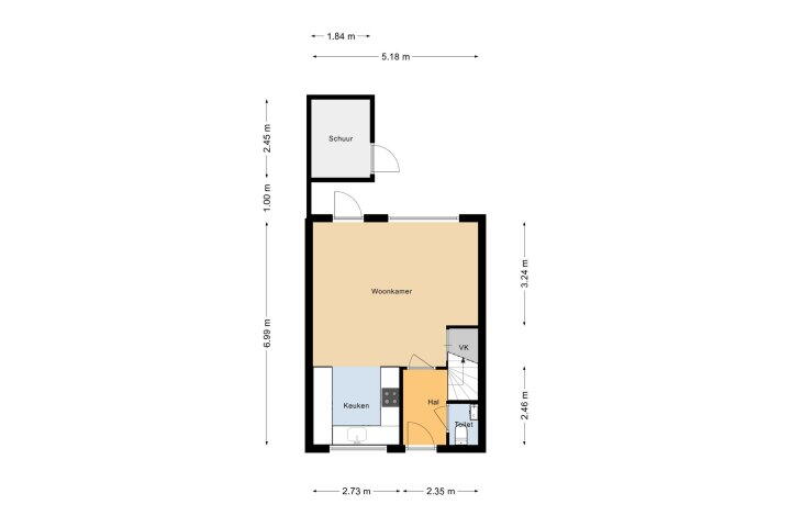 Plattegrond – Kruiszwin 4320, Julianadorp